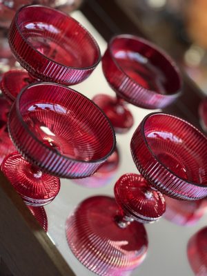 Jg de Taças para sobremesa Ruby Versalhes 310Ml