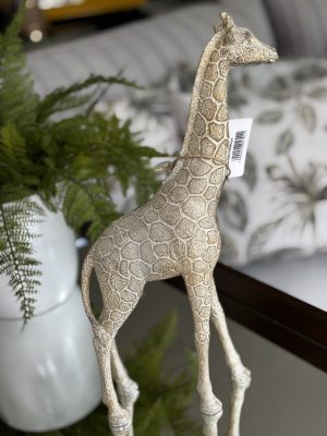 Escultura Girafa Decorativa