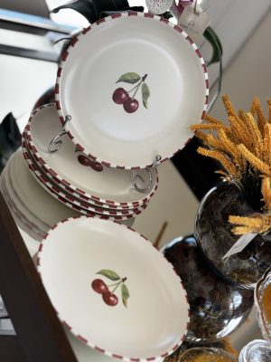 Pratos de Sobremesa Cereja