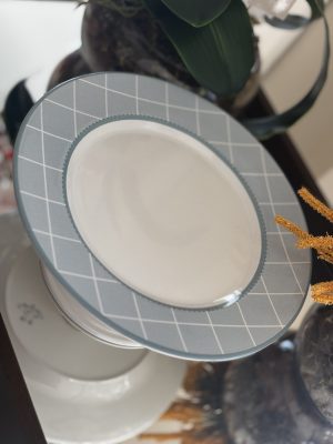 Boleira ( M ) laço de Páscoa azul