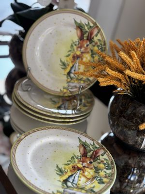 Pratos de sobremesa Limão Siciliano