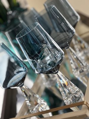 Taça Diamante Azul Fumê